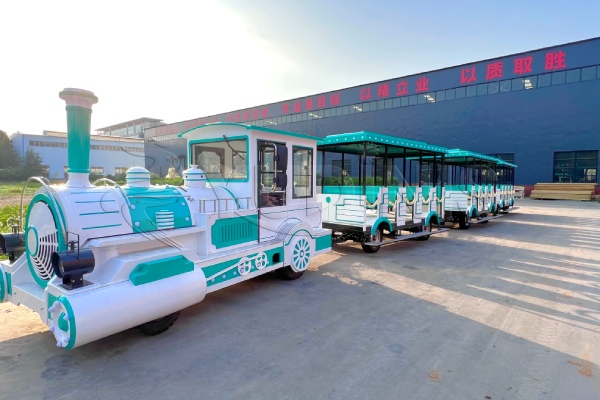 40 Seats Custom Trackless Train Electric Ride Sold to Australia