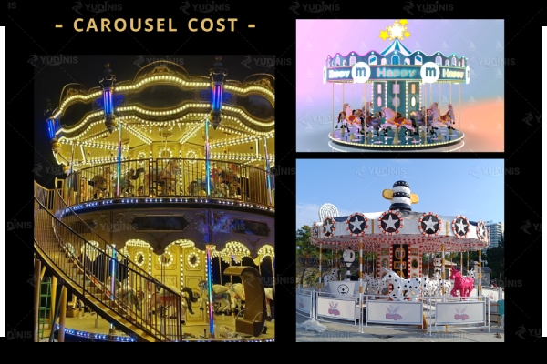 Carousel Amusement Rides Manufactured by Dinis Factory