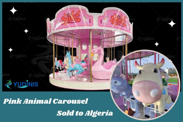 Dinis 24 seat Animal Carousel Ride for Amusement Park in Algeria