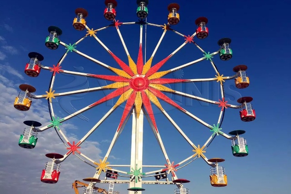 Modern 20-meter Sunflower Ferris Wheel Carnival Ride