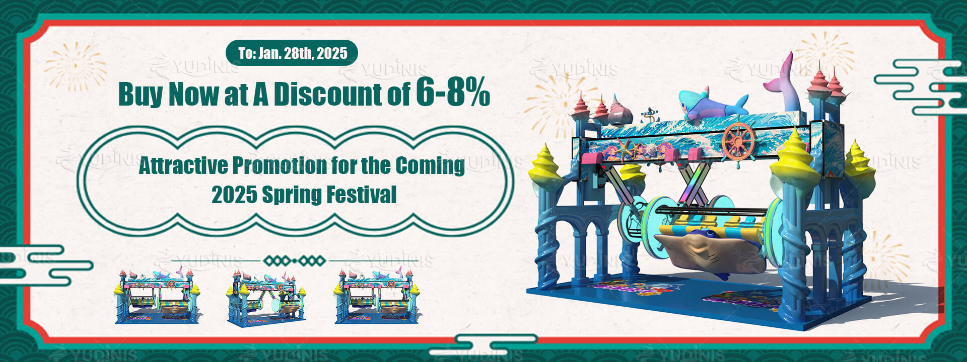 Spring Festival Sales Promotion for Dinis Carnival Rides